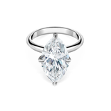 Marquise cut diamond  5.00 cts ring