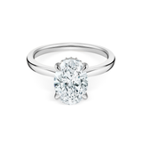 Oval shape diamond 2.00 cts ring