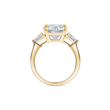 Oval shape diamond 5.00 cts ring