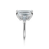 Emerald cut diamond 10.00 cts ring
