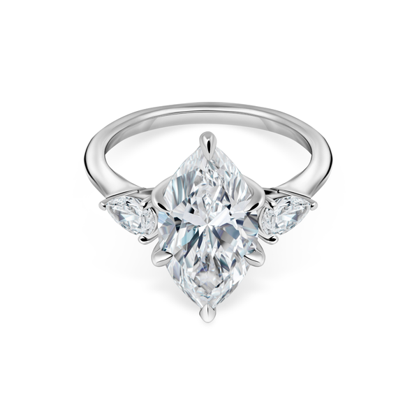 Marquise cut diamond  3.00 cts ring
