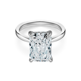 Radiant cut diamond 5.00 cts ring
