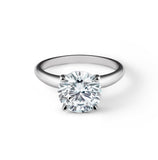 Round brilliant diamond 2.50 ct ring