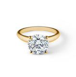 Round brilliant  diamond 2.50 ct ring
