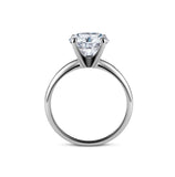Round brilliant diamond 2.50 ct ring