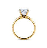 Round brilliant  diamond 2.50 ct ring