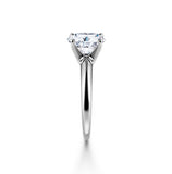 Round brilliant diamond 2.50 ct ring